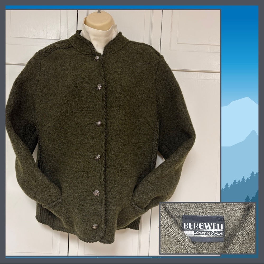 BERGWELT Tyrol, Niche Heritage brand, Classic Utility Jacket, Boiled Wool Jacket